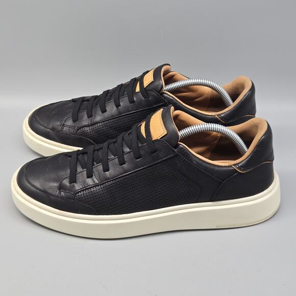 Allen Edmonds Other - Allen Edmonds "OLIVER" Men's Slip-On Stretch Lace Sneakers 10.5 D Black